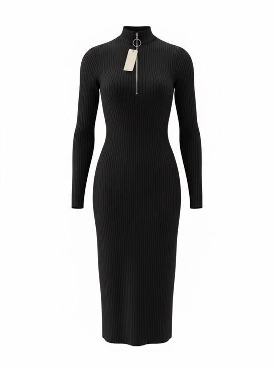 Garage Dresses & Skirts - Black Knit Dress